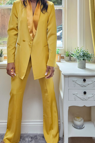 Honey Luxe Long Blazer